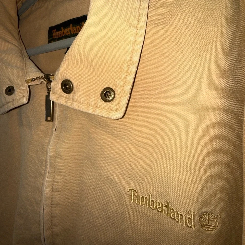 Timberland Light Brown Casual Jacket Size- L